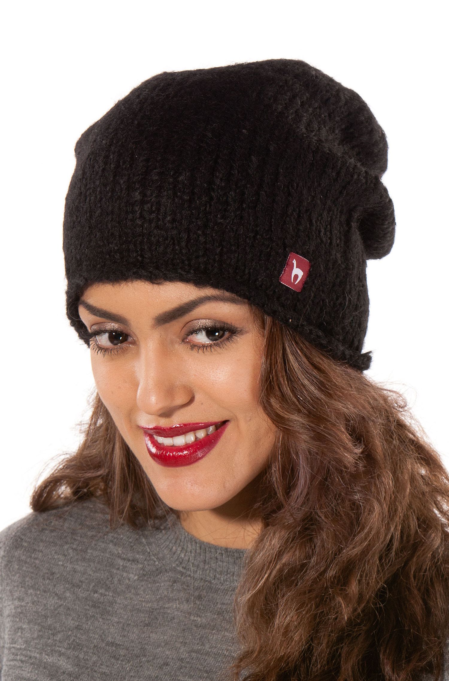 Hood TARIK Long Beanie Suri-Alpaka